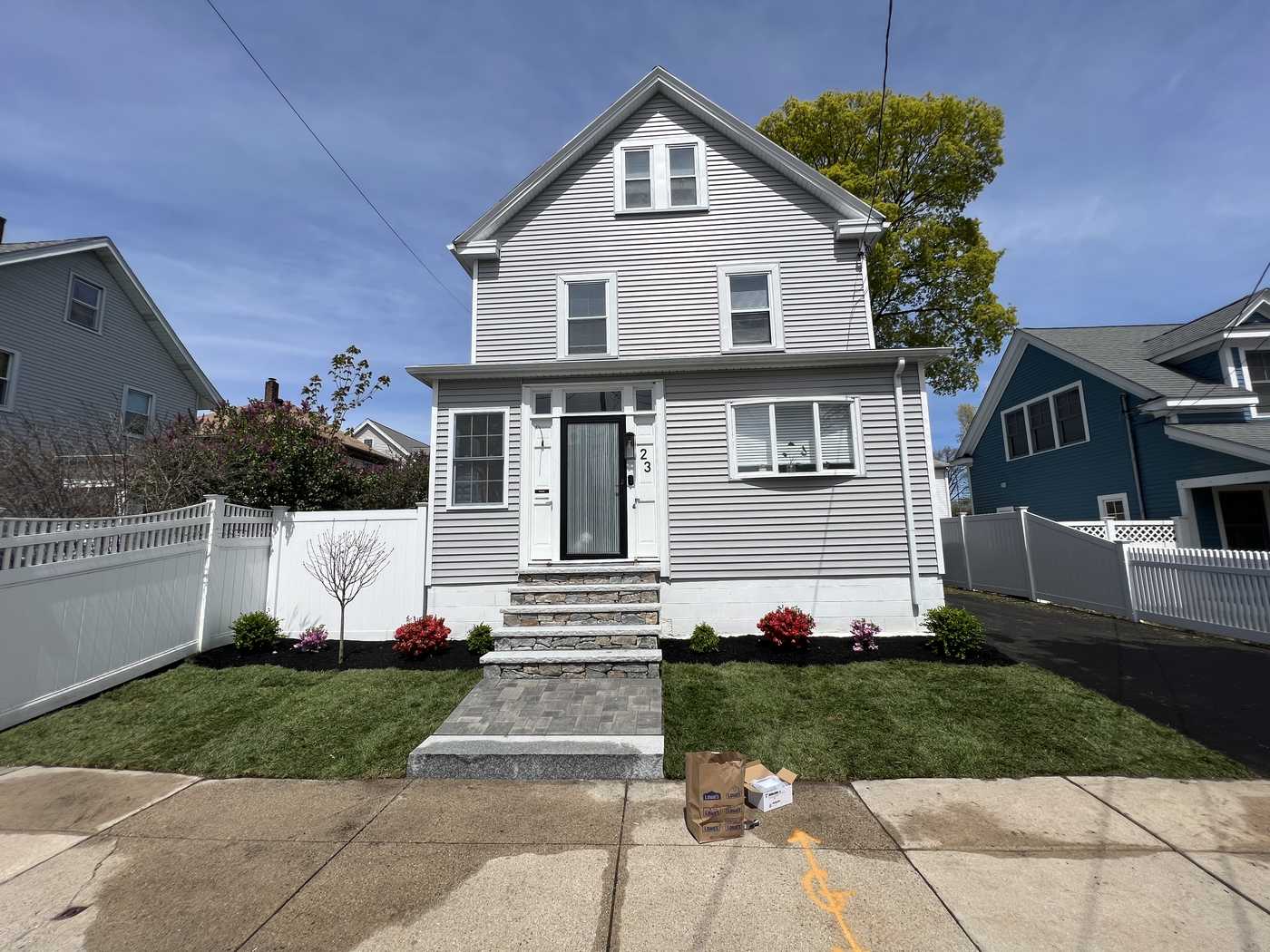 commercial asphalt paving Concrete paving work in Newton, Massachusetts