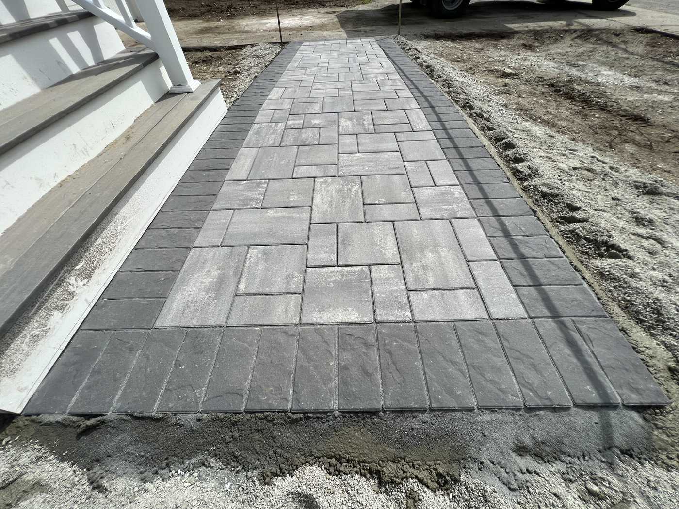 commercial paving contractor Asphalt paving project in Belmont, MA by MDZ Crew