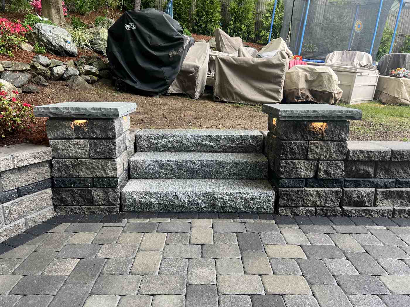residential paving project MDZ Crew paving contractor in Lynn, Massachusetts