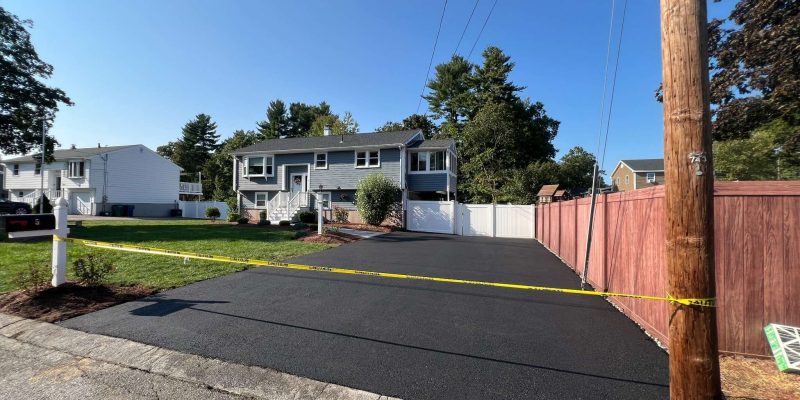 asphalt driveway installation paver patio transformation Asphalt Driveway Installation and Paver Patio Transformation